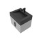 Castello Usa Nile 24-inch Gray Vanity Set with Black Top and Black Handles CB-MC-24G-BL-2053-BL - alternate 1